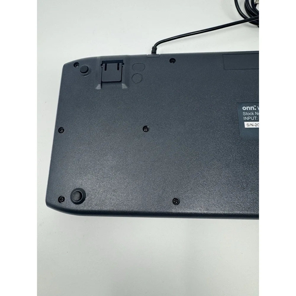 Surf Onn Wired USB Keyboard 104 keys 100009052 Black WORKS TESTED